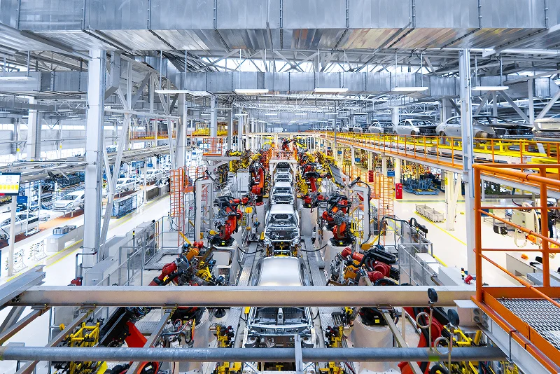 Robotic Manufactuing Plant in China